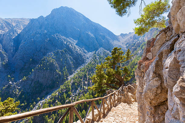 The Samaria Gorge (Greek: A|AiAAAA A#AAAiAAa or just A|AiAAAAa) is a National Park of Greece on the island of Crete - a major tourist attraction of the island - and a World's Biosphere Reserve.